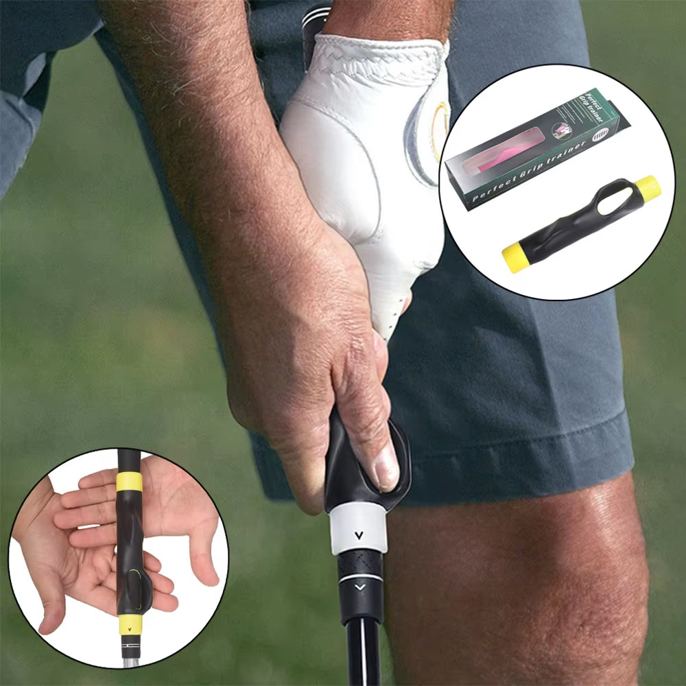 Golf Grip Correction Device - Perfect for Beginners to Improve Club Control